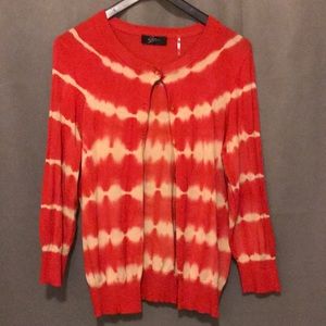 Lyn Tie Dye Cardigan Very Beachy!
